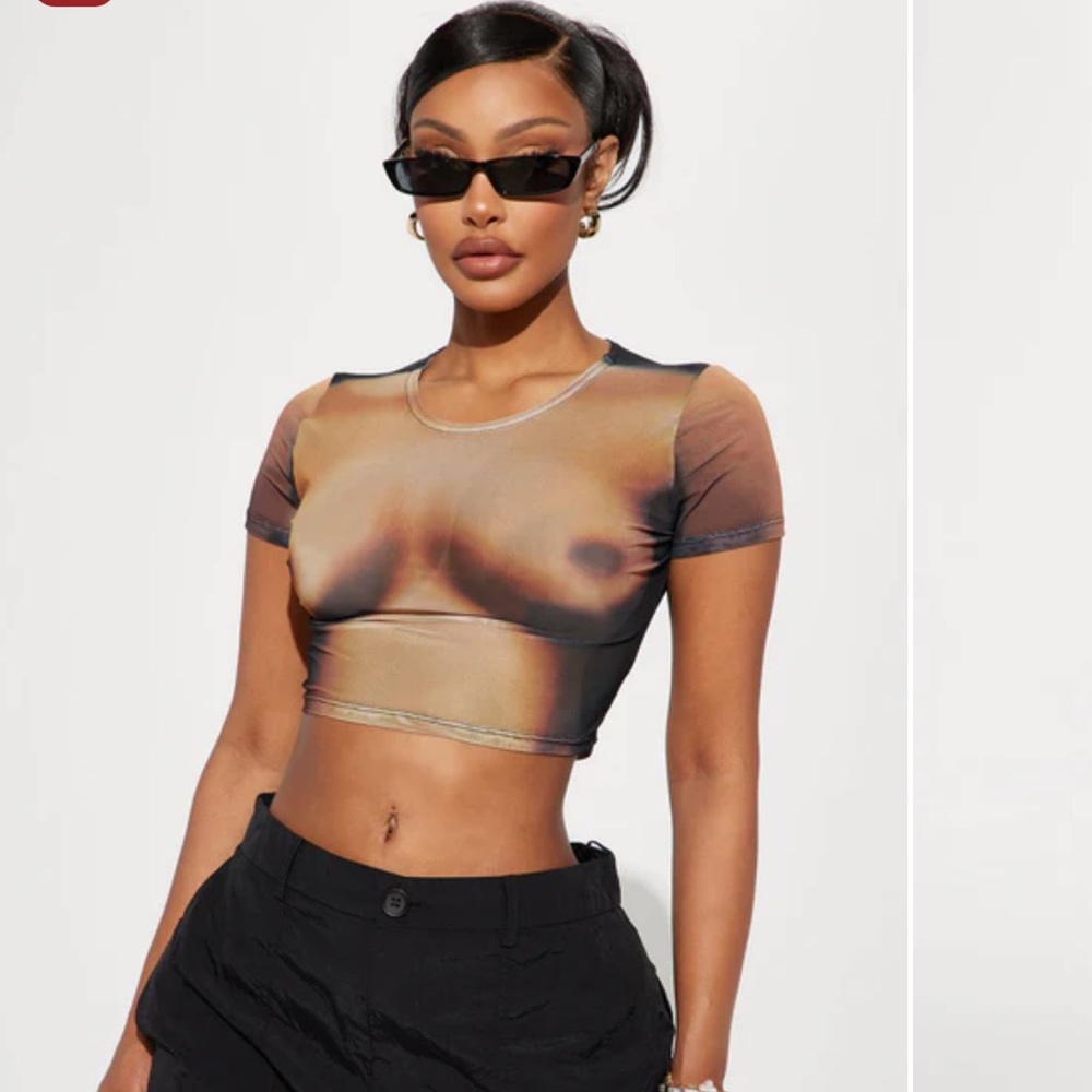 Lust For You Mesh Top